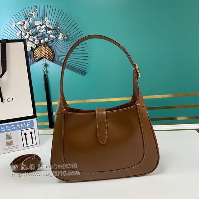 Gucci专柜新款女包, 古驰jackie糖果色马衔扣腋下包 Gucci手提肩背斜挎包 636709  gdj1532